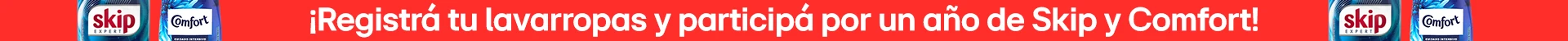 BannerTop Registrá tu compra de lavado
