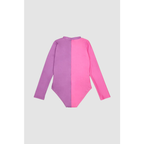 Malla manga larga stitch friends Lila