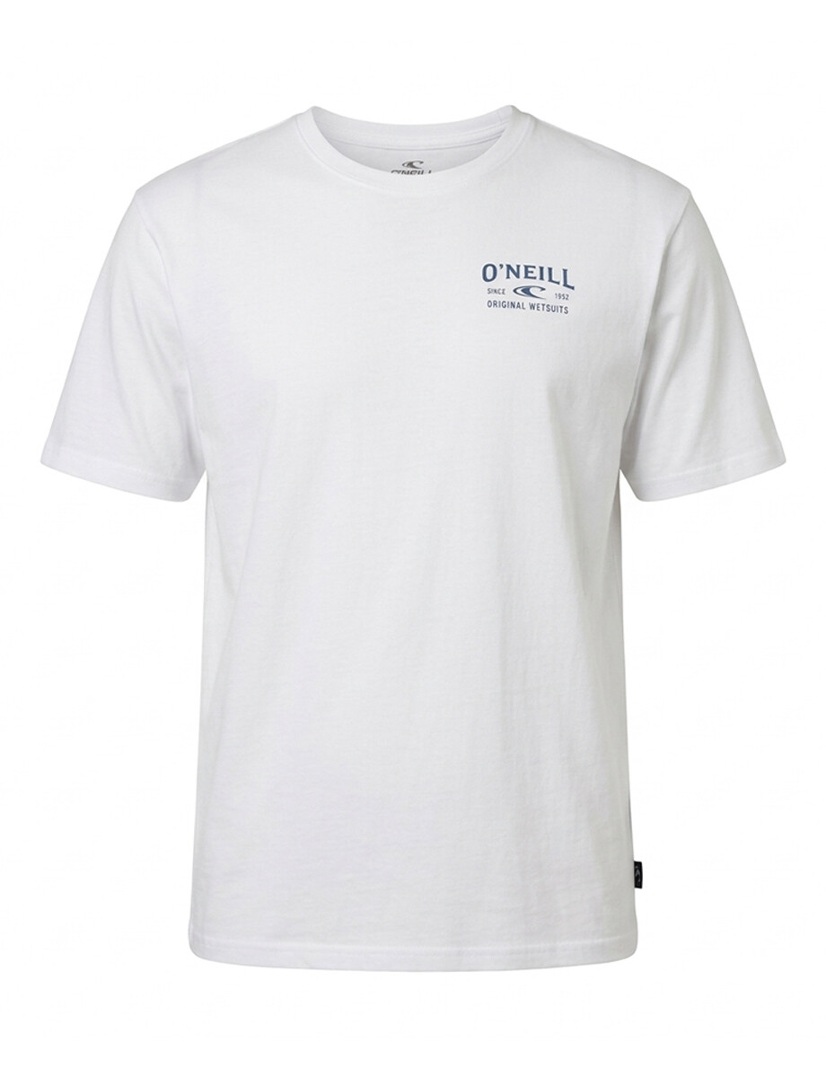 Remera O'Neill Layered Up - Blanco 