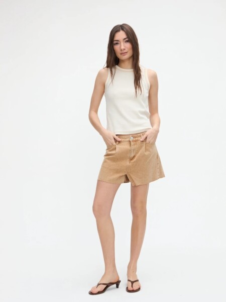 SHORT UNIFORM MARCIA CAMEL