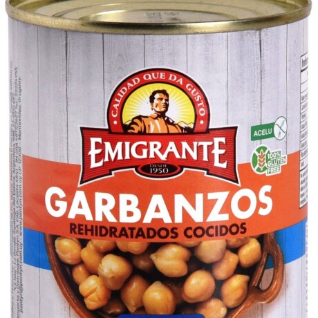 Garbanzo lata 350g sin sal EMIGRANTE Garbanzo lata 350g sin sal EMIGRANTE