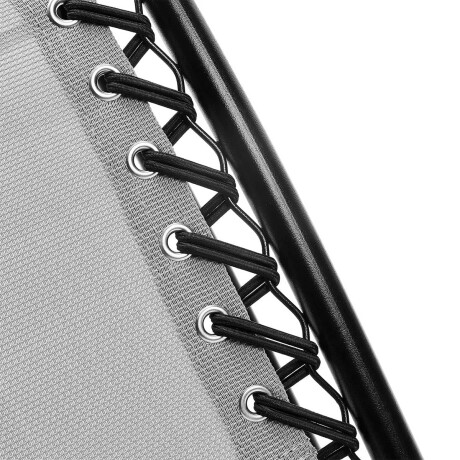 Silla Reposera Plegable C/posavaso Camping Portátil Gris