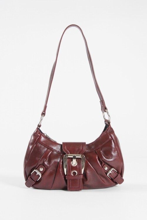 Cartera de hombro hebilla bordo