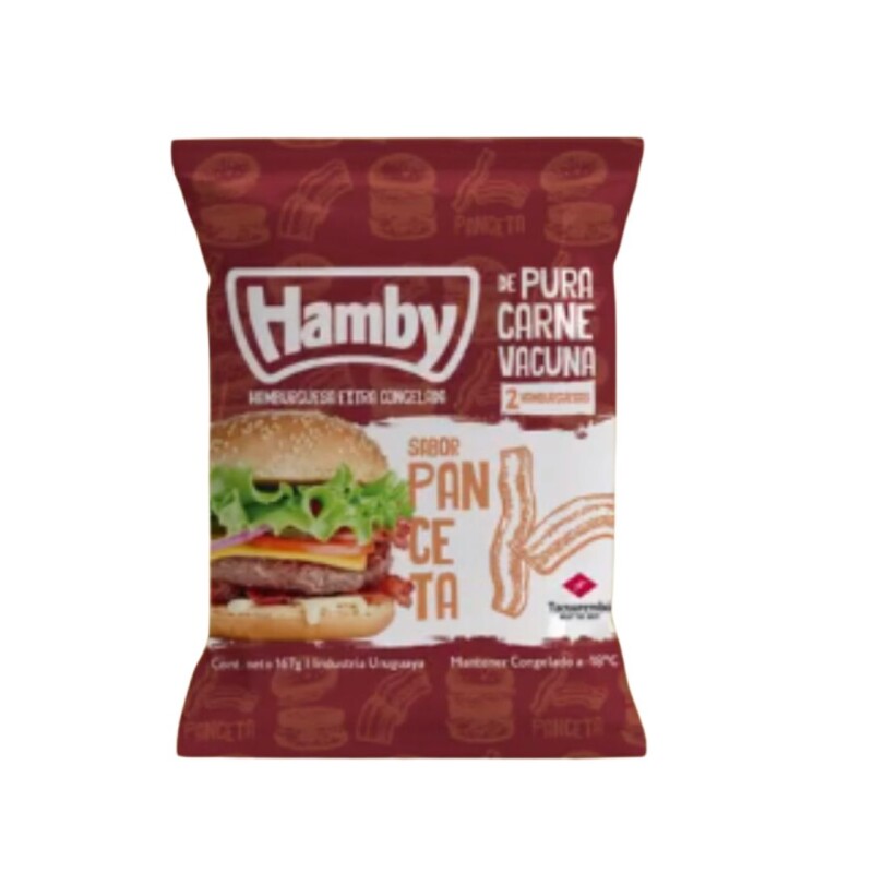 Hamburguesa sabor panceta Hamby - 2 uds Hamburguesa sabor panceta Hamby - 2 uds