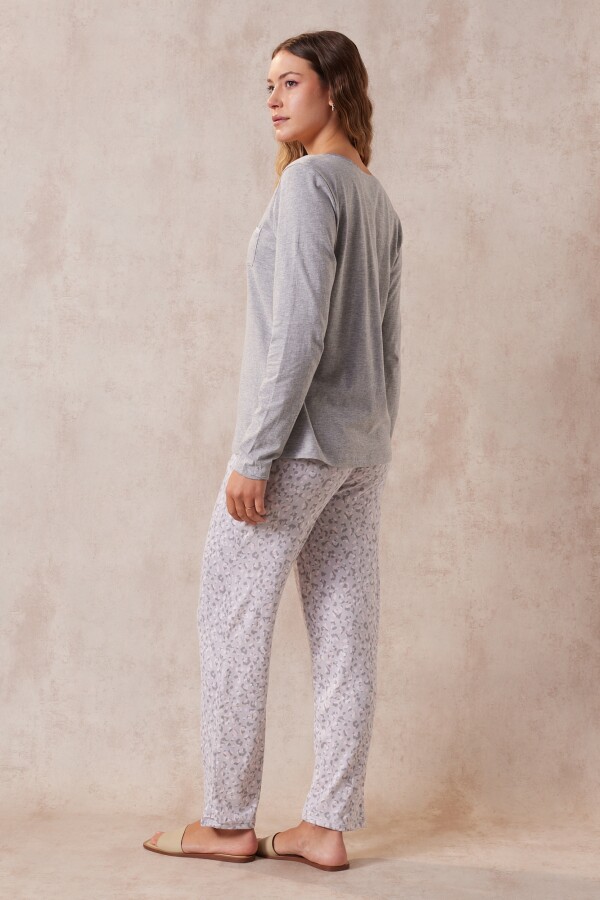 Remera De Pijama GRIS