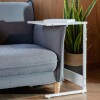 Mesa de arrime para sillón o cama Blanco