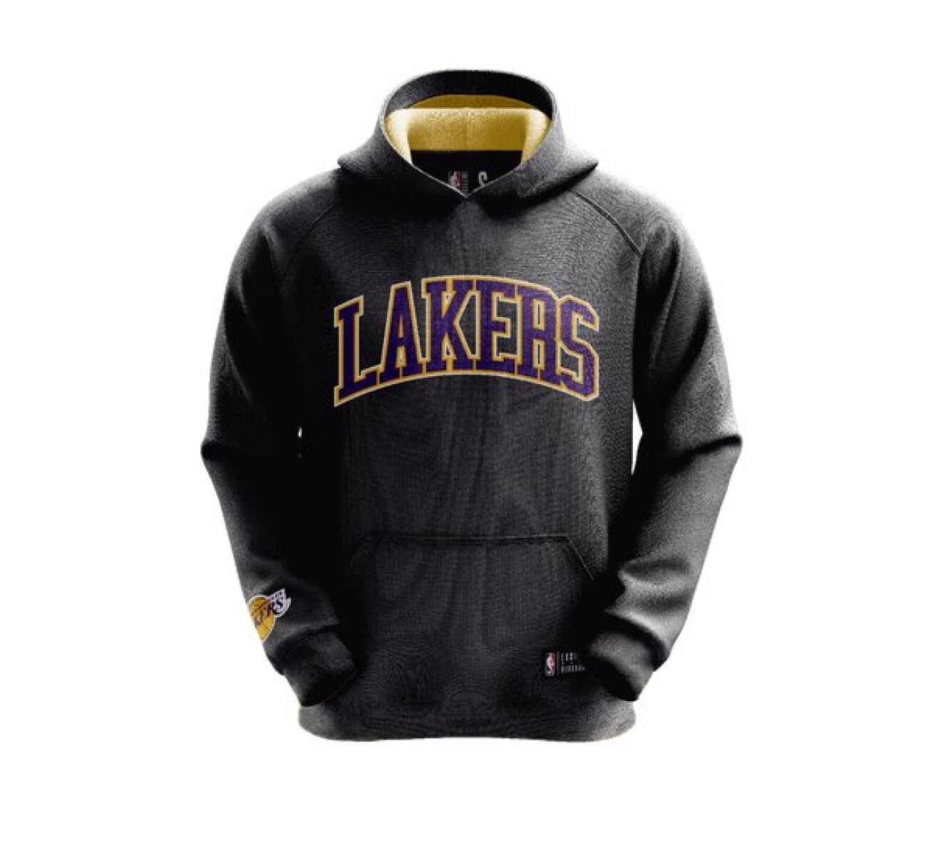 Canguro NBA Hombre Lakers Hoodie NBAHD521002BLK2 - S/C 