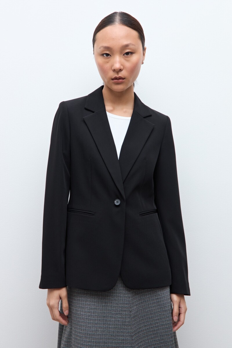 Blazer clásico negro