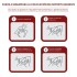 Estante Organizador Adhesivo Set X5 Esquinero De Ducha Baño Plateado BAN010 Estante Organizador Adhesivo Set X5 Esquinero De Ducha Baño Plateado BAN010