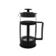 Cafetera francesa de vidrio y plástico 350 ml NEGRO