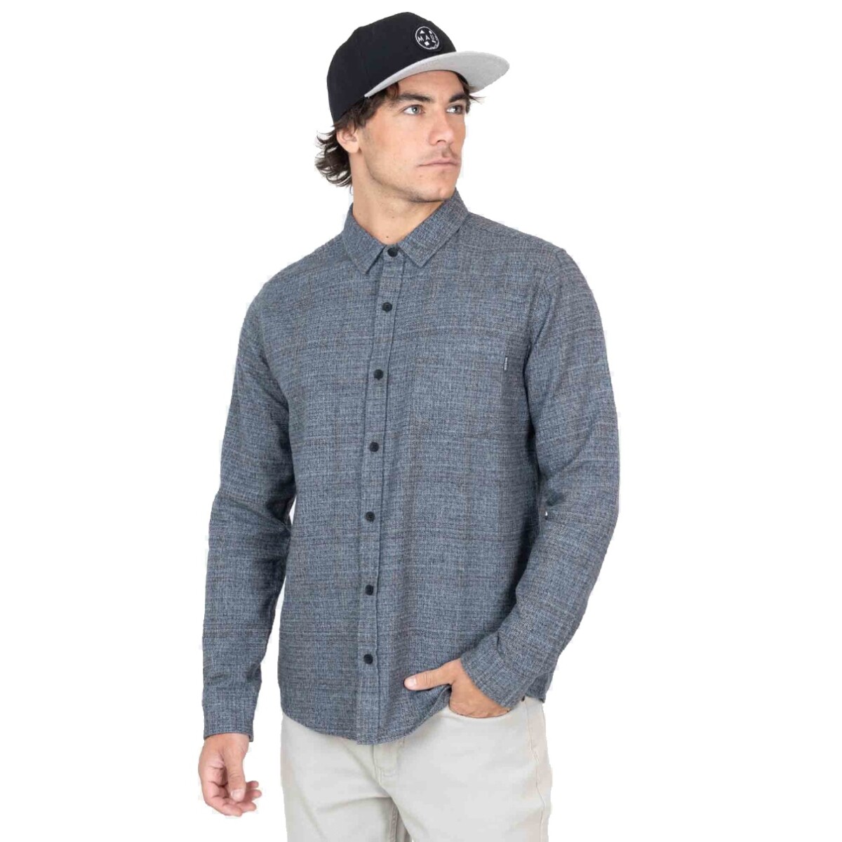 Camisa Algodón Maui and Sons - Seaside Chill - Azul 