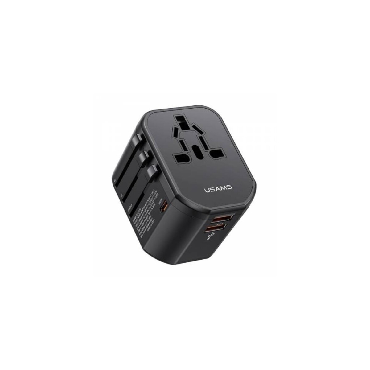 CARGADOR DE VIAJE 20W T59 USAMS - NEGRO 