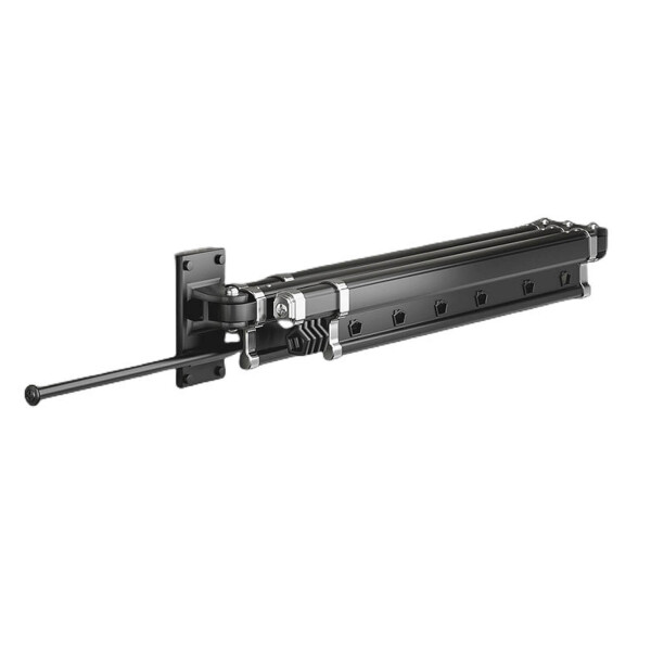 Tendedero Plegable Extensible Tender de Pared Ropa Balcon 1.20 metros IMBACK Color Negro Tendedero Plegable Extensible Tender de Pared Ropa Balcon 1.20 metros IMBACK Color Negro