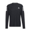 Remera de Hombre Adidas Own The Run M/Larga Negro - Blanco