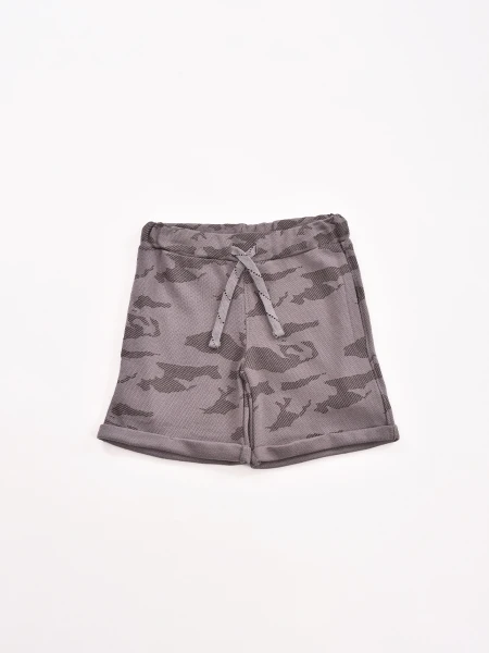 SHORT FAUSTO GRIS