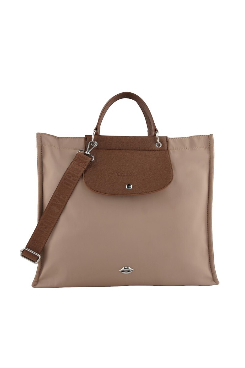 Cartera Las Oreiro Beige