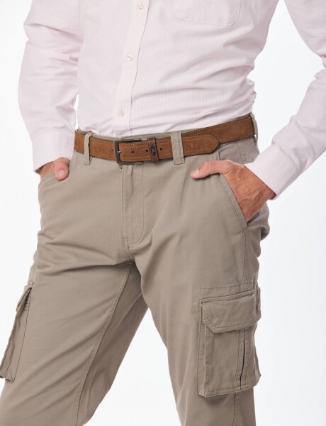 PANTALÓN CARGO Khaki