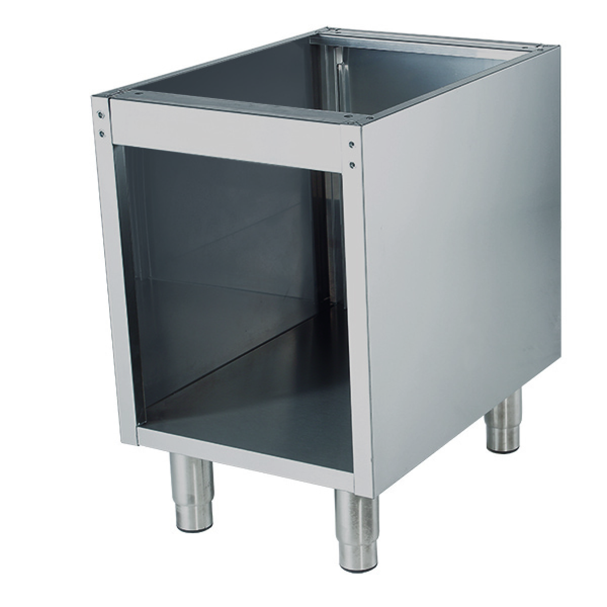 Base para módulos de cocción inox - 40x70x90 cm 