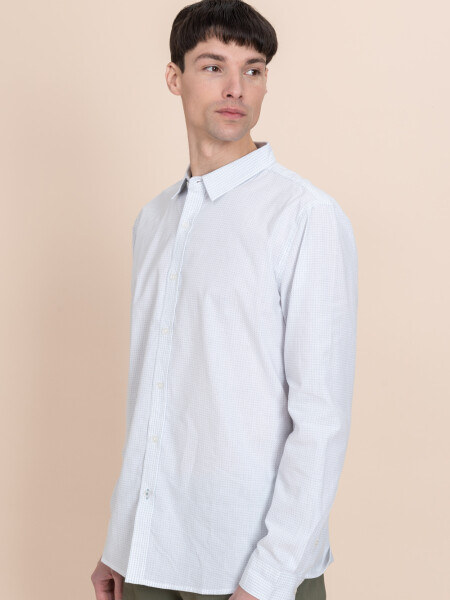 Camisa Manga Larga Blanco