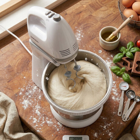 Batidora bowl acero inoxidable Daewoo | Giratorio | 5 velocidades + turbo Batidora bowl acero inoxidable Daewoo | Giratorio | 5 velocidades + turbo