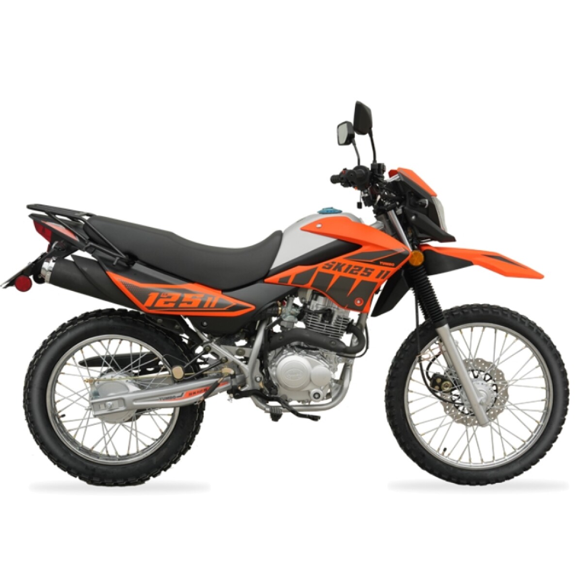 Moto Yumbo Enduro Sk125ii - Naranja 