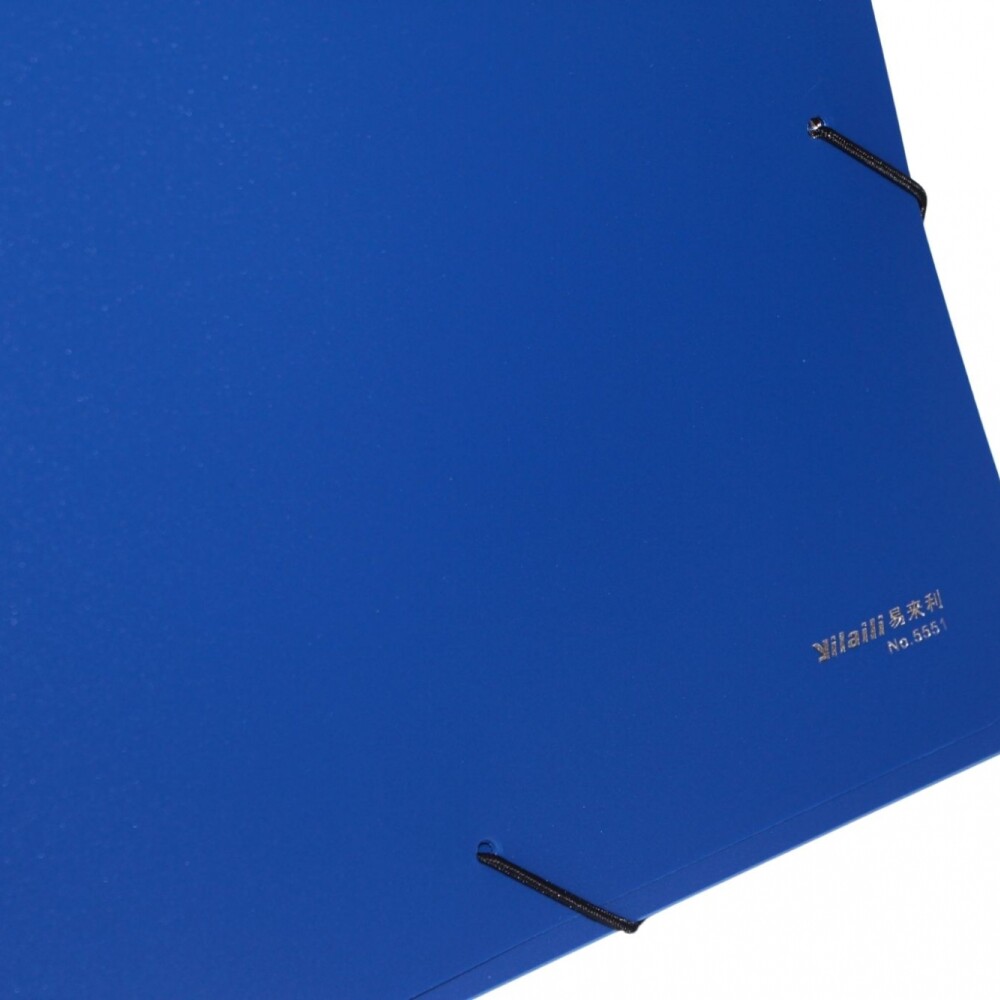 CARPETA YIL 13 DIVISIONES A4 CON ELASTICO AZUL