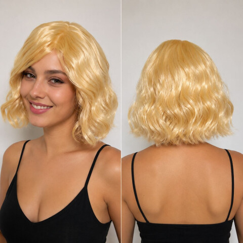 Peluca Carré con Ondas Peluca Carré con Ondas