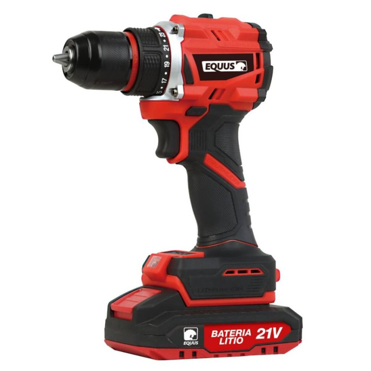 TALADRO Y ATORNILLADOR INALAMBRICO 21V BRUSHLESS - N/a 