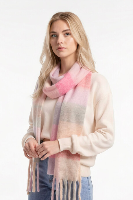 BUFANDA DOLLY DIXIE Rosado