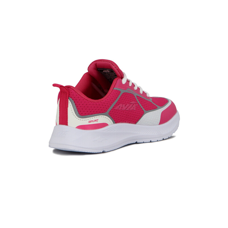 Avia Zapatillas Acordonadas Para Niña Evan- Fuchsia/White Fucsia-Blanco