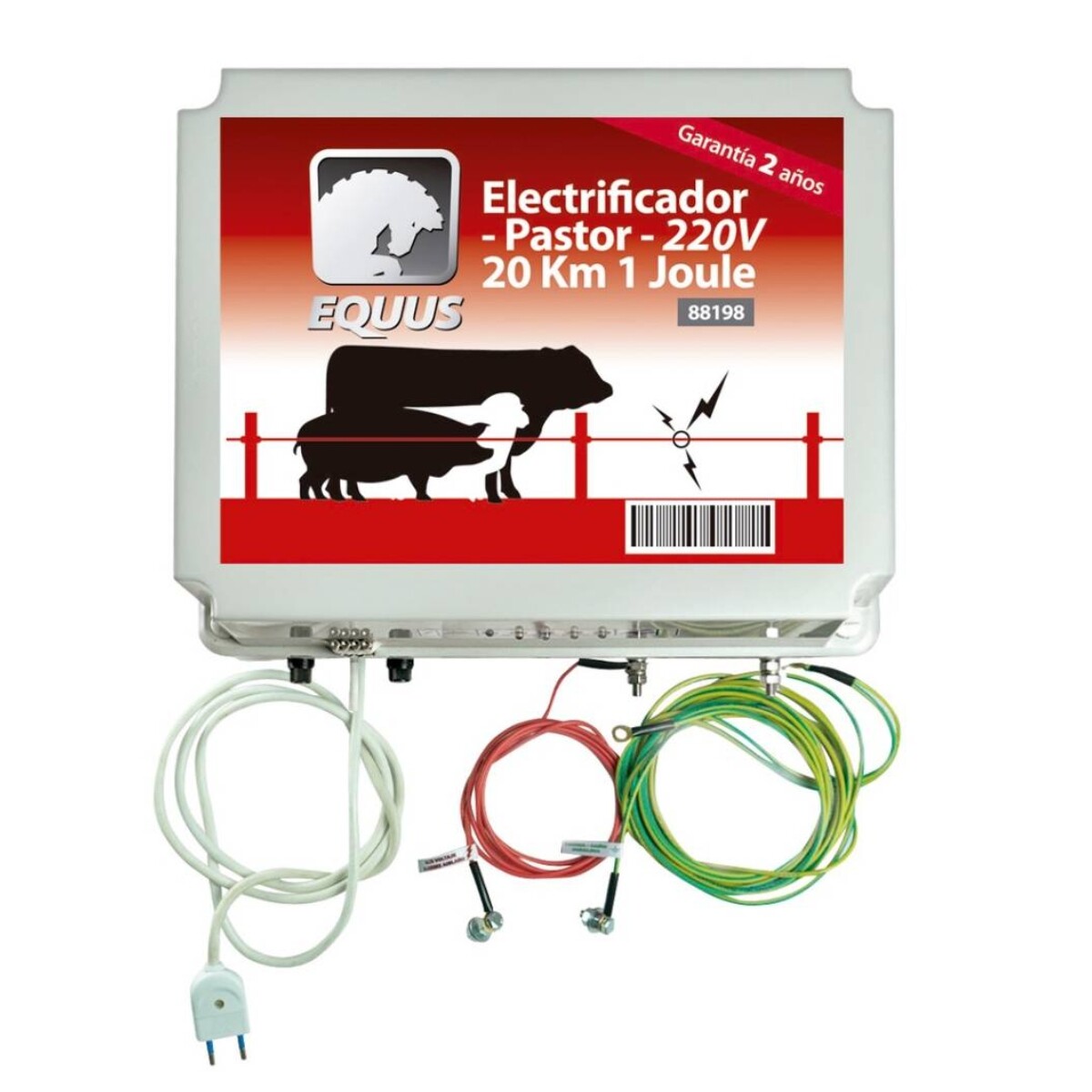 PASTOR ELECTRICO EQUUS 20 KM 1 JOULE 