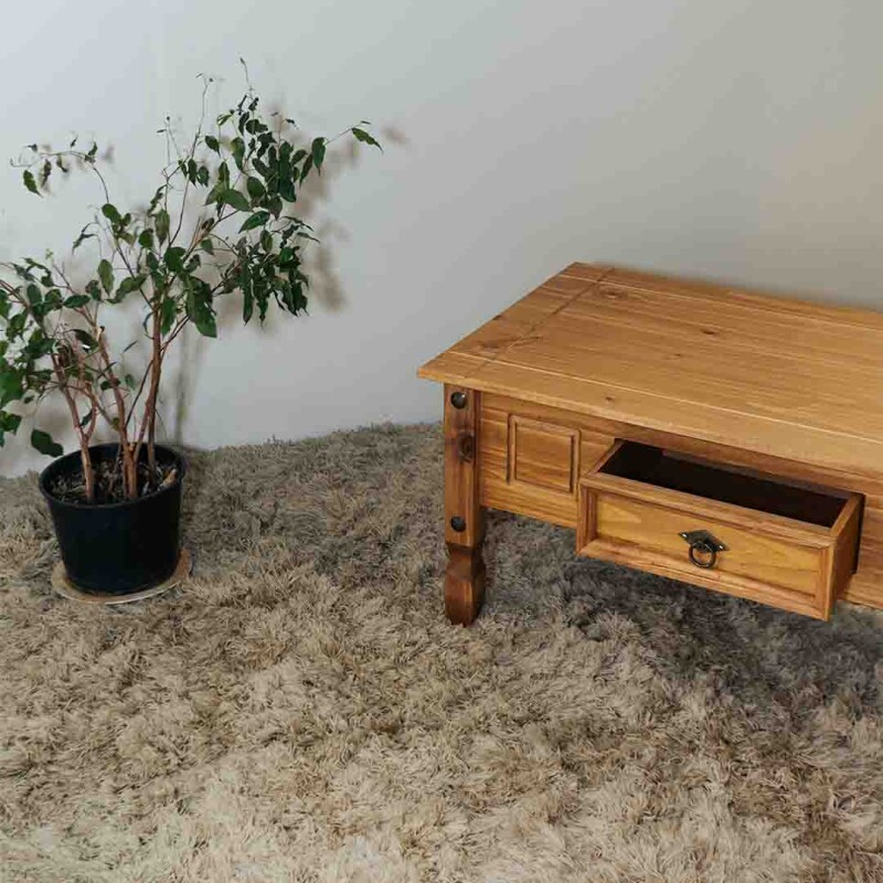 Mesa de living dorada Mesa de living dorada