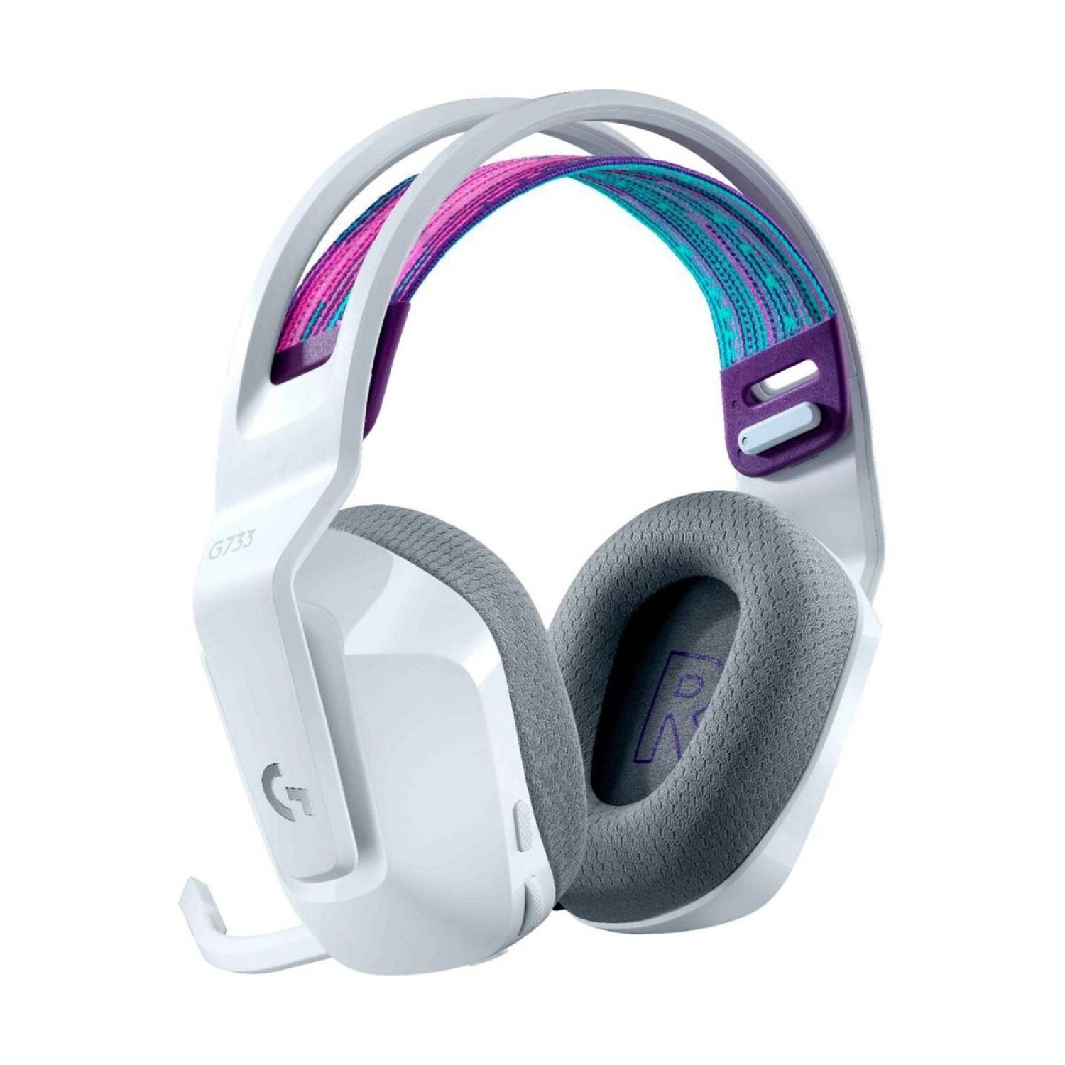 AURICULARES LOGITECH G733 GAMING HEADSET INALÁMBRICOS RGB - Blanco — Cover  company