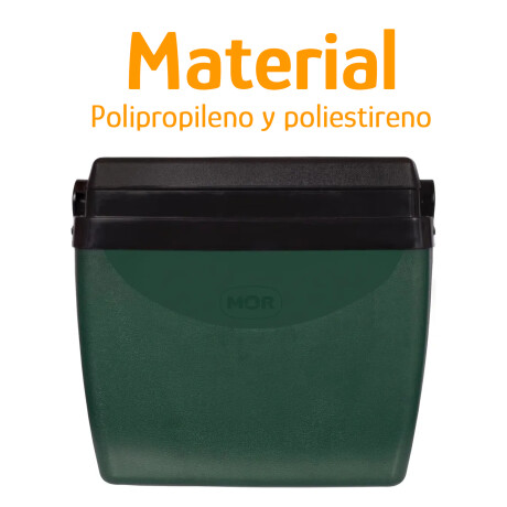 Conservadora Heladera Mor 18L Térmica Portátil AsaResistente Verde