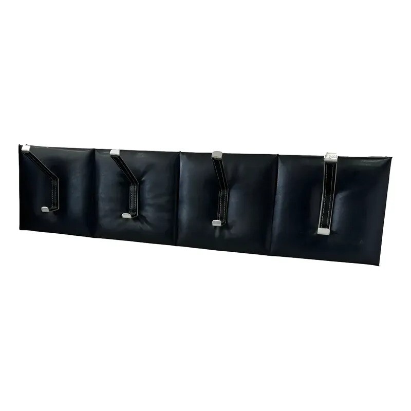 Perchero De Pared 4 puntas negro - PRODUCTO CON DETALLES - DI Perchero De Pared 4 puntas negro - PRODUCTO CON DETALLES - DI