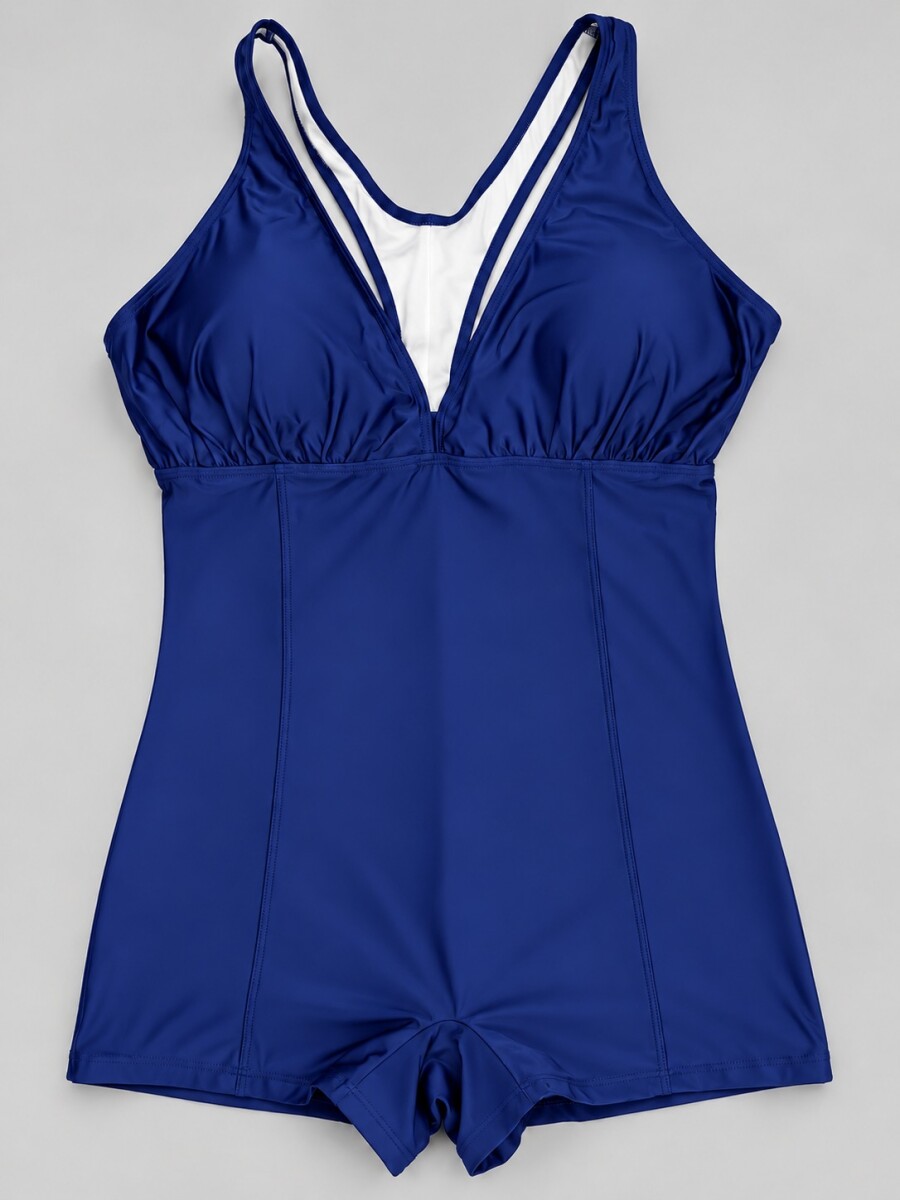 Enteriza short - Azul 