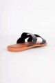 SANDALIA PADDOCK MARSALA Negro