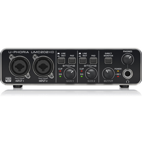 Interfaz De Audio Behringer Umc202hd Interfaz De Audio Behringer Umc202hd