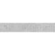 Porcelanato Blanco Maderado Mate Liso 19.7X120Cm 9.5Mm Piso Pared