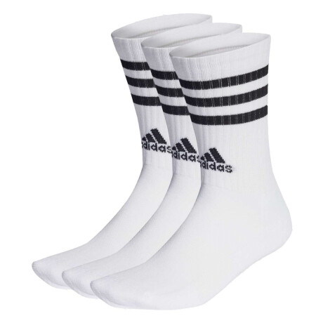 Medias Classic Sock Media larga 3-Pack Unisex Blanco