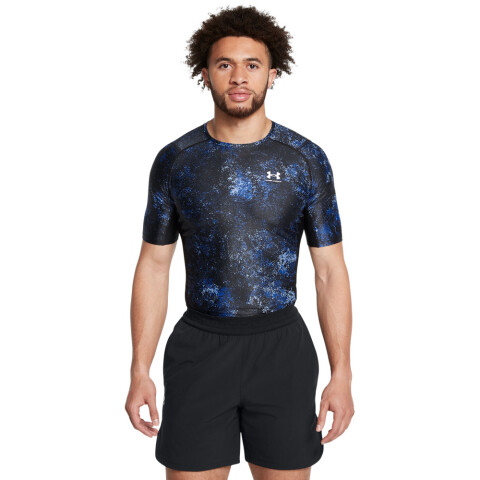 UA HG IsoChill Prtd SS-BLU BLU-432