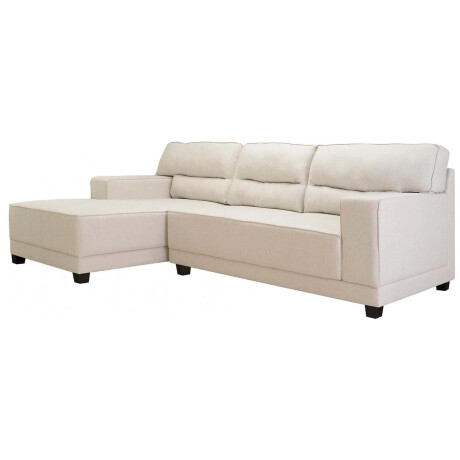 SOFÁ C/CHAISE NATURAL/BEIGE TELA EXCELENCE IZQ