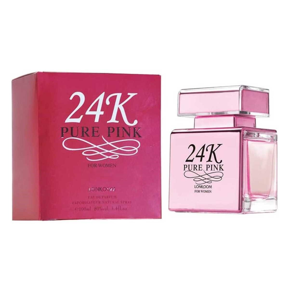 LONKOOM 24K PURE PINK EDP FEM 100ML(994) 