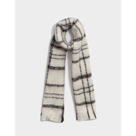 Bufanda Cuadros Estampado Rayas