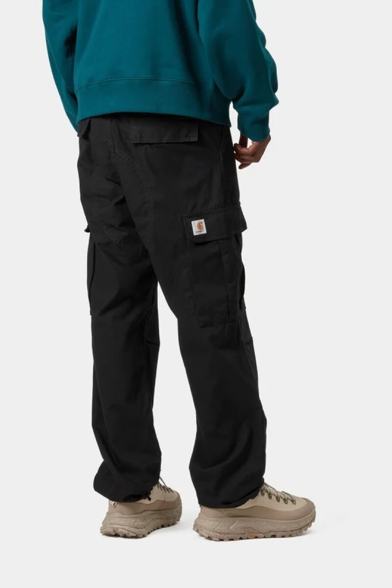 REGULAR CARGO PANT Negro