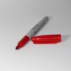 MARCADOR SHARPIE FINO ROJO