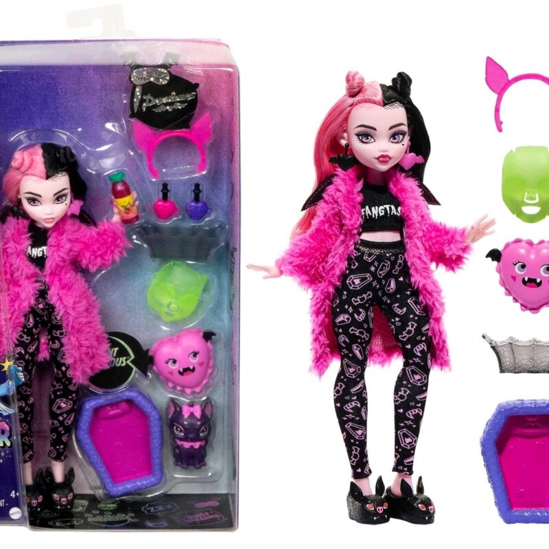 Monster High - Creepover Party - Draculaura Pijama Monster High - Creepover Party - Draculaura Pijama