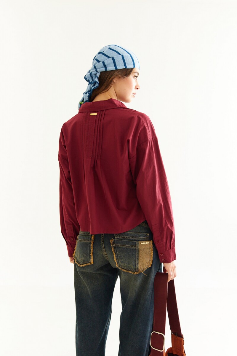 Camisa Shift Bordo