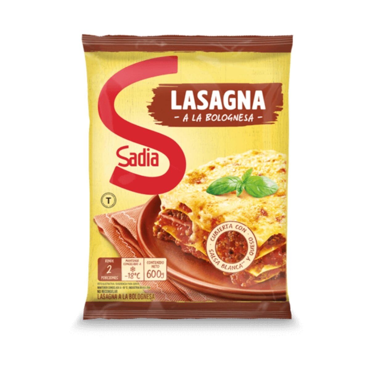 Lasagna Bolognesa 600grs 