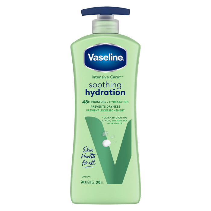 VASELINE CREMA SOOTHING HYDRATION 600ML única